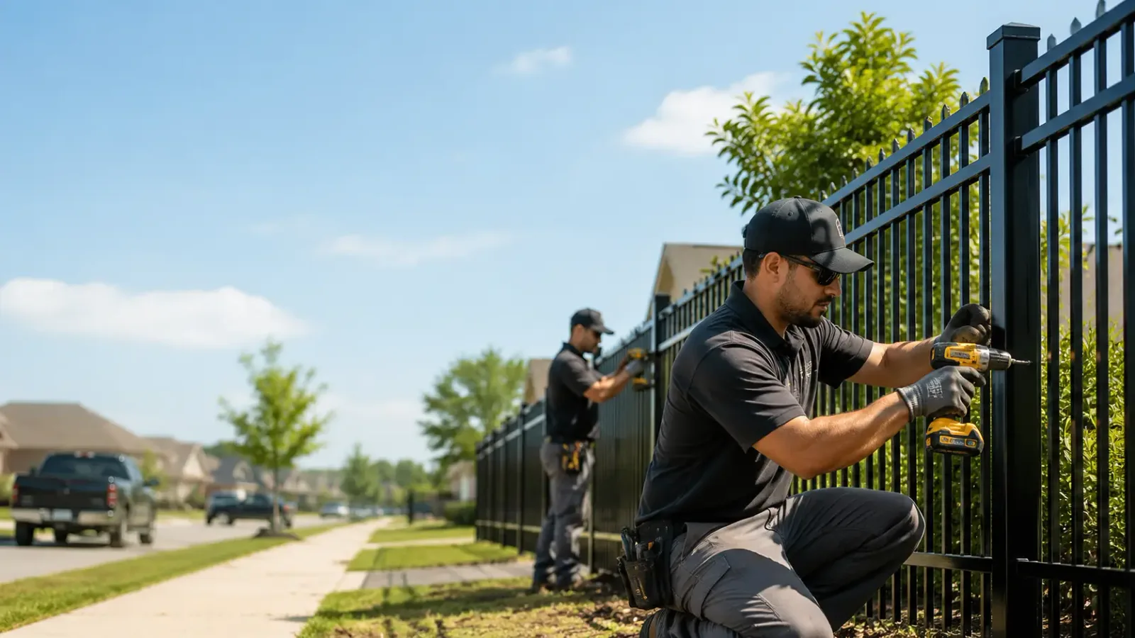 Metal Fence Installation in Bruce, MS